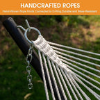 Lazy Daze Hammocks 11 FT Double Outside Hammock Quick Dry Olefin Fabric Hammock - Image 4