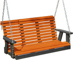 Poly Lumber Wood 4FT Porch Swing Amish Craftsmandship Made in USA HDPE by Unknown