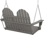 POLYWOOD® Vineyard Adirondack Chair Wood Swing - Image 2