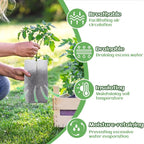 Cosweet 11.6''H Deep Nursery Grow Bags, Non-Woven Fabric Planting Pots - Image 3