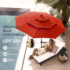 PHI VILLA Patio Table and Chairs Dining Set - Image 6