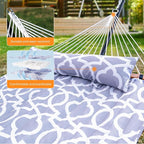 Double Hammock with Spreader Bar, Soft Pillow, Max Load 500lbs, Portable Hammock - Image 3