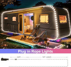 Minetom Color Changing Rope Lights: 72 Ft 220 LED Outdoor String Lights - Image 8