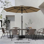 AreShark 9 FT Patio Umbrella for Outdoor, Outdoor Table Umbrella - Image 6