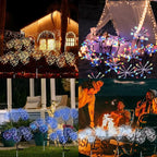 JJGoo Solar Garden Lights, New Upgraded 2 Pack Solar Swaying Starburst Light - Image 7