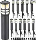 SUNVIE 12-Pack Low Voltage Landscape Pathway Lights 3W Outdoor Landscape by SUNVIE