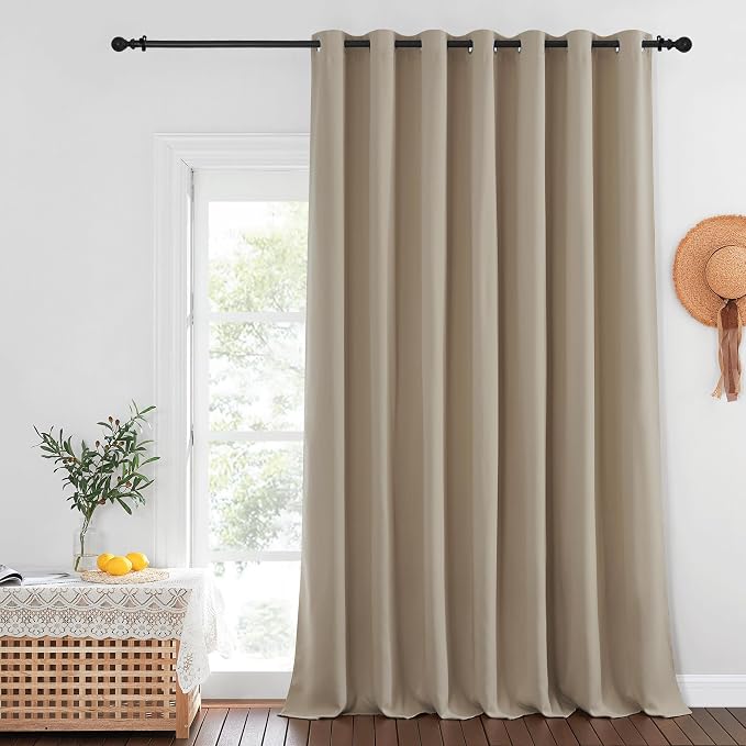 NICETOWN Taupe Blackout Curtains by NICETOWN