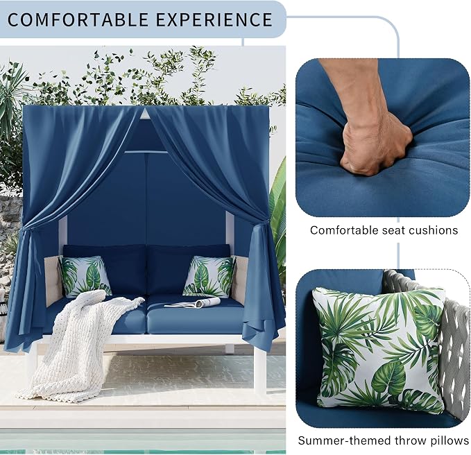 Merax Outdoor Patio Daybed - Image 6