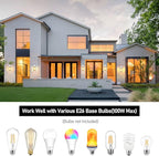 BesLowe Outdoor Wall Light Fixtures, Exterior Waterproof Wall Lanterns - Image 3