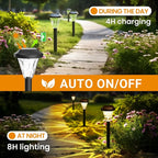 GIGALUMI 8 Pack Solar Lights Outdoor Waterproof, Outdoor Solar Lights - Image 5