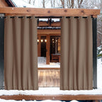 NICETOWN 2 Panels Outdoor Curtains - Image 9
