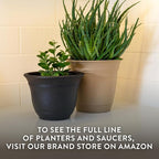 The HC Companies Sierra Round Self-Watering Pot - Image 7