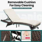 Pamapic 6-Piece Patio Chaise Lounge Set - Image 6