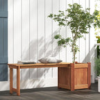Giantex 2-in-1 Outdoor Bench - Image 4