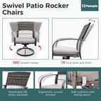 Pamapic 7-Piece Patio Dining Set - Image 5