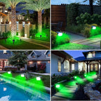nipify 4 Pack Solar Spot Lights Outdoor, Solar Powered Waterproof Spotlight - Image 4