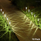 Solar Lights Outdoor 15 Pack Solar Pathway Lights LED Waterproof Stainless - Image 6