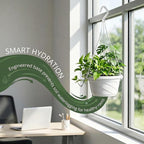 DOITOOL 10 Pack Hanging Plastic Pots - Image 8