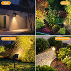 Dusk to Dawn Outdoor Lighting, 15W Spot Lights Outdoor - Image 5