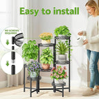 Plant Stand Indoor Outdoor, 7 Tier Large Plant Stand - Image 6