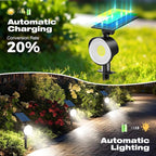 nipify 1 Pack Solar Spot Lights Outdoor Waterproof - Image 4