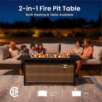 PHI VILLA Half-Moon Patio Furniture Set - Image 5