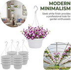 DOITOOL 10 Pack Hanging Plastic Pots - Image 5