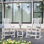 Oversized Rocking Chair Set of 4, Outdoor Rocking Chair - Image 2