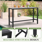 Outdoor Bar Table, Patio Counter Height Bar Table - Image 4