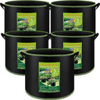 NACHLYNN 5-Pack 10 Gallon Grow Bags by Createyourownlifestory