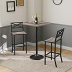 Bar Stools, Kitchen Breakfast Bar Chairs, Easy Assembly, - Image 2