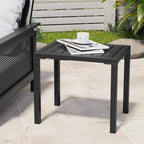 Crestlive Products Outdoor Side Table Set of 2, Aluminum Rectangular Side/End - Image 2