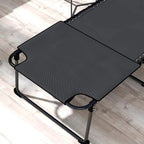 Outsunny 2 Piece Folding Chaise Lounge - Image 9