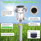 Mancra Solar Lights Outdoor Waterproof, 16 Pack Mushroom Solar Pathway Lights - Image 4