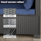 Skyfish 7 Pieces Patio Furniture Sofa - Image 3