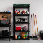 IRIS USA 5-Shelf Heavy Duty Plastic Storage Shelves, 750lb Capacity, Large - Image 2