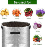 JJGoo Potato Grow Bags, 4 Pack 10 Gallon Potato Planter - Image 5