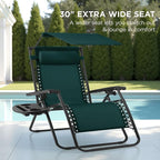 Best Choice Products 30” Wide Folding Zero Gravity Outdoor Recliner Patio - Image 3
