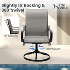 PHI VILLA Patio Dining Set - Image 2
