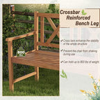 Giantex Patio Garden Bench Loveseat - Image 5