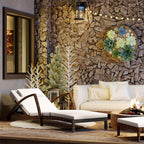 Outsunny Wicker Chaise Lounge Chair Outdoor Set of 2, 5-Position Adjustable - Image 8