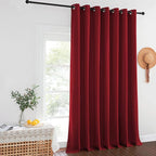NICETOWN Blackout Curtains for Sliding Glass Door Room Divider Noise Reduce - Image 8