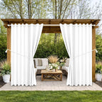 Waterproof Outdoor Curtain W105 x L108 by DivaenCamino
