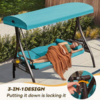 3 in 1 Outdoor Porch Swing - Image 3