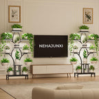 Plant Stand Indoor with 4 Grow Lights - Image 3