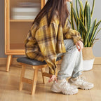 Foot Stool Ottoman Foot Rest Under Desk, Small Stool - Image 5
