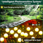 8-Pack Garden Solar Lights, 64 LED Solar Light Outdoor - Image 6