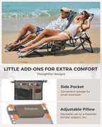 KingCamp 2 Pack Tanning Chair - Image 6