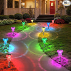 Solar Lights Outdoor, 16 Pack Mushroom Lights Outside Waterproof, Solar Powered by SolarOutdoorLights