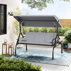 Oakcloud 3-Seat Outdoor Porch Swing - Image 6